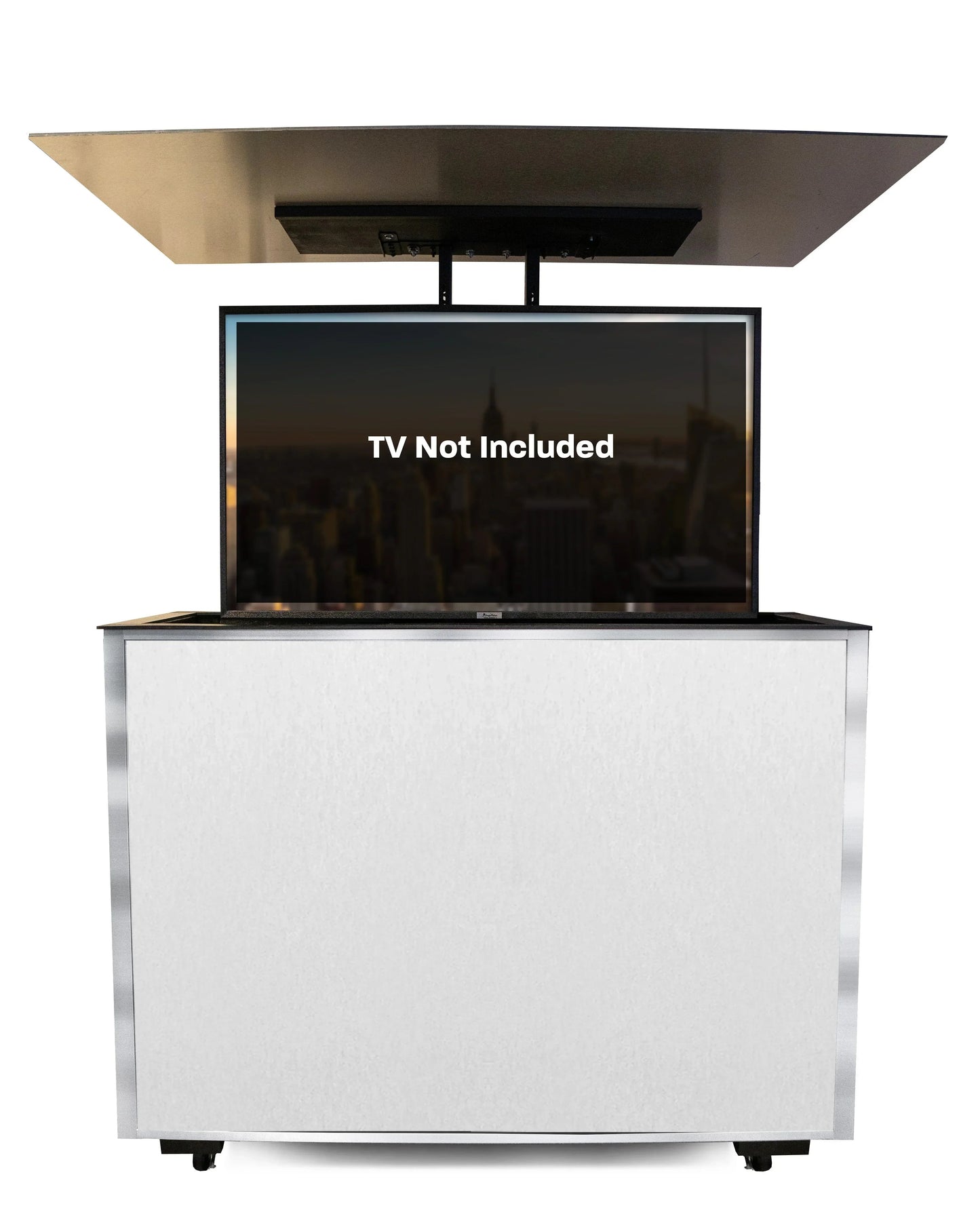MirageVision 55" Outdoor TV Premium Lift Cabinet
