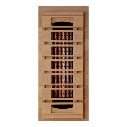 Golden Designs Full Spectrum Infrared Sauna with Himalayan Salt Bar | GDI-8040-03 | 4 Persons