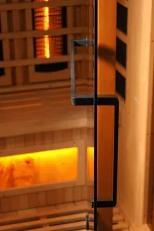 Golden Designs Full Spectrum Infrared Sauna with Himalayan Salt Bar | GDI-8010-03 | 1 Person