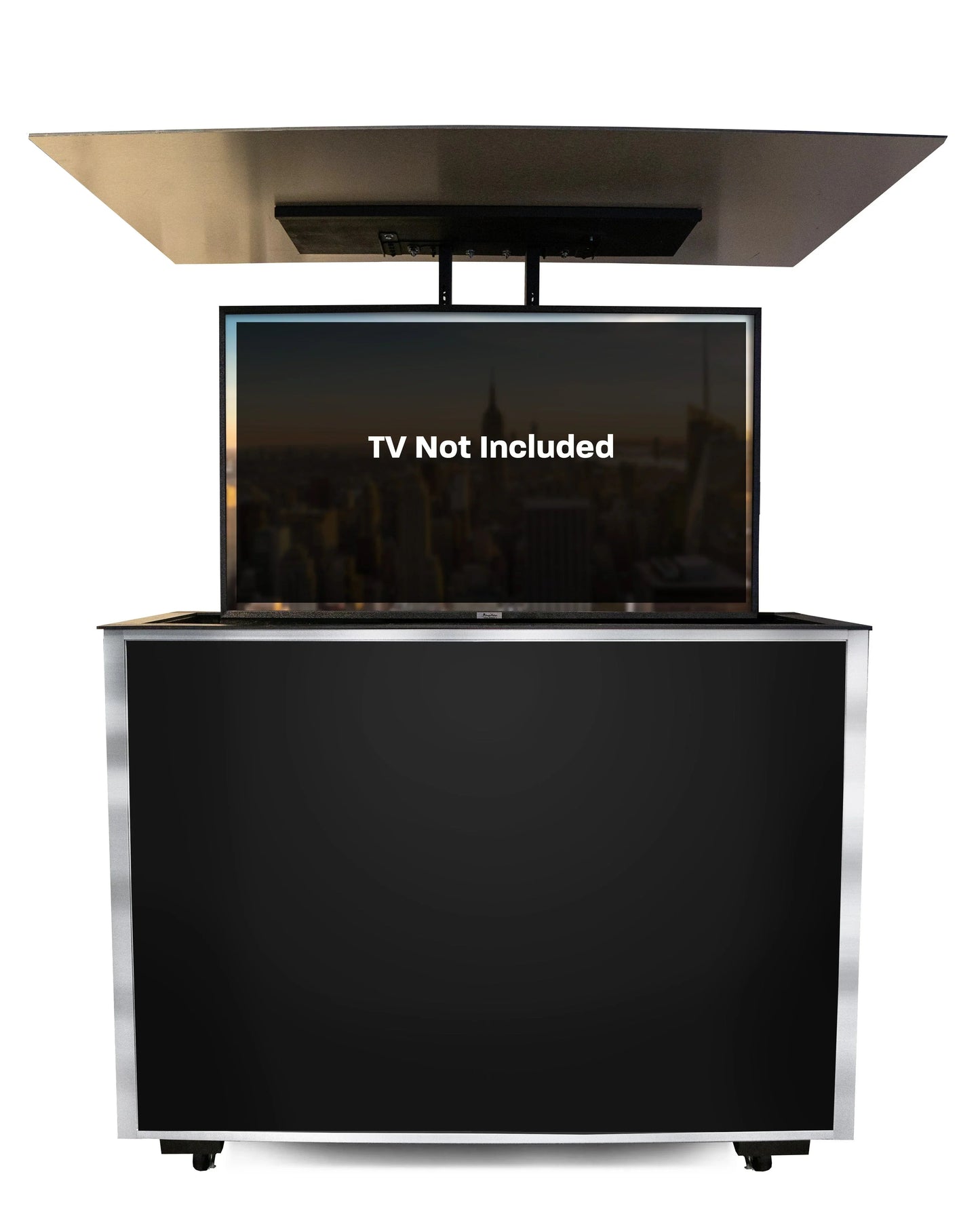 MirageVision 85" Outdoor TV Premium Lift Cabinet