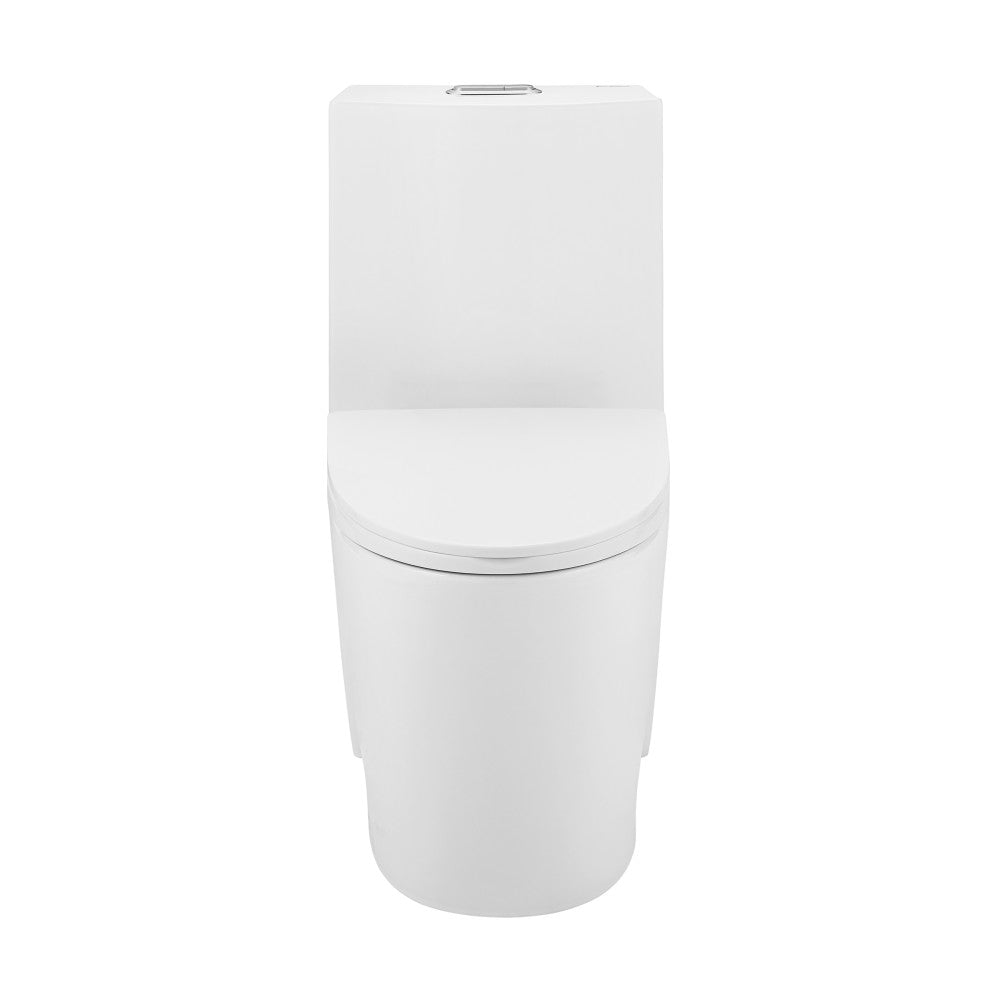 Swiss Madison St. Tropez One-Piece Elongated Toilet Vortex Dual-Flush 1.1/1.6 gpf (6 - Pack)