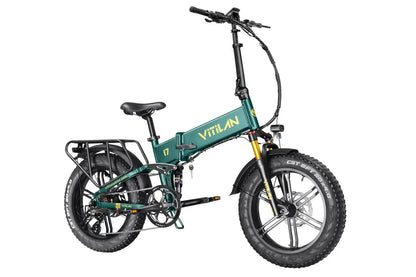 Vitilan I7 Pro Folding Full Suspension Electric Bike