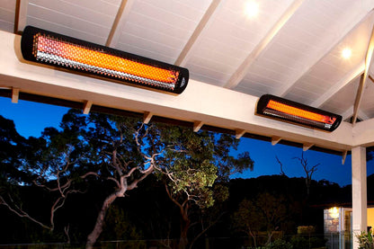 Bromic Heaters Tungsten Smart-Heat 4000 Watt Radiant Infrared Outdoor Electric Heater | Black | 208V