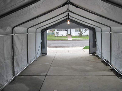 Rhino Shelter | 12’W x 24’L x 8’H Instant Garage (House)