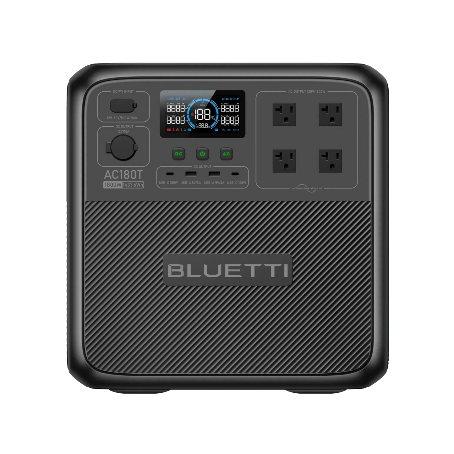 BLUETTI Pioneer MD (AC180T) Portable Power Station | 1,800W 1433Wh