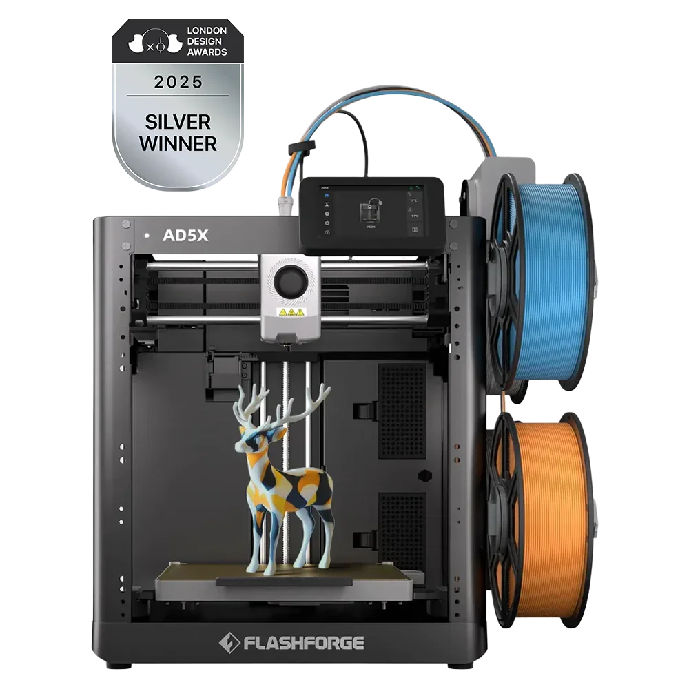 Flashforge AD5X – Multicolor 3D Printer for High-Speed, Full-Color Printing