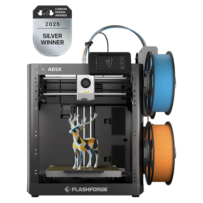 Flashforge AD5X – Multicolor 3D Printer for High-Speed, Full-Color Printing