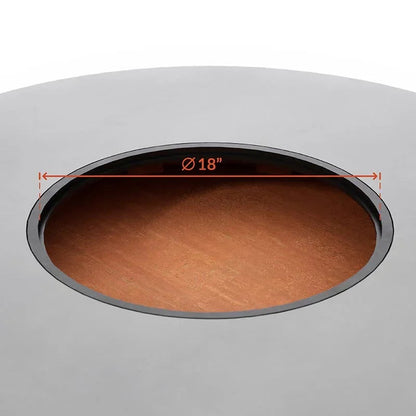 Arteflame European style cooktop adapter ring