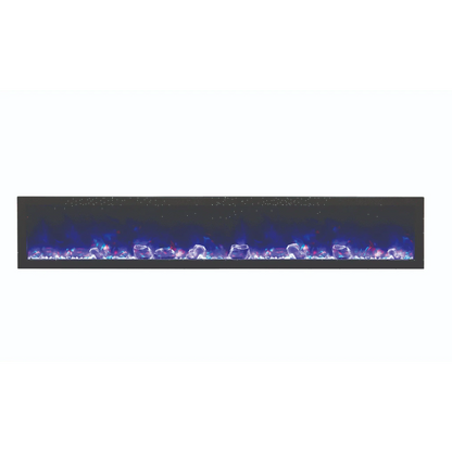 Amantii 40" Panorama Deep Lumina Indoor or Outdoor Electric Fireplace