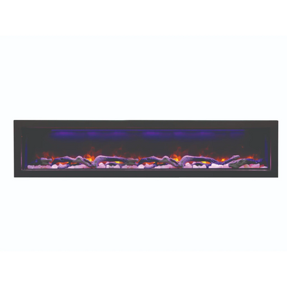 Amantii 40" Panorama Deep Lumina Indoor or Outdoor Electric Fireplace