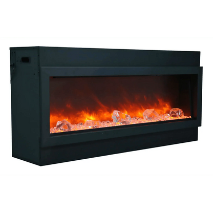 Amantii 40" Panorama Deep Lumina Indoor or Outdoor Electric Fireplace