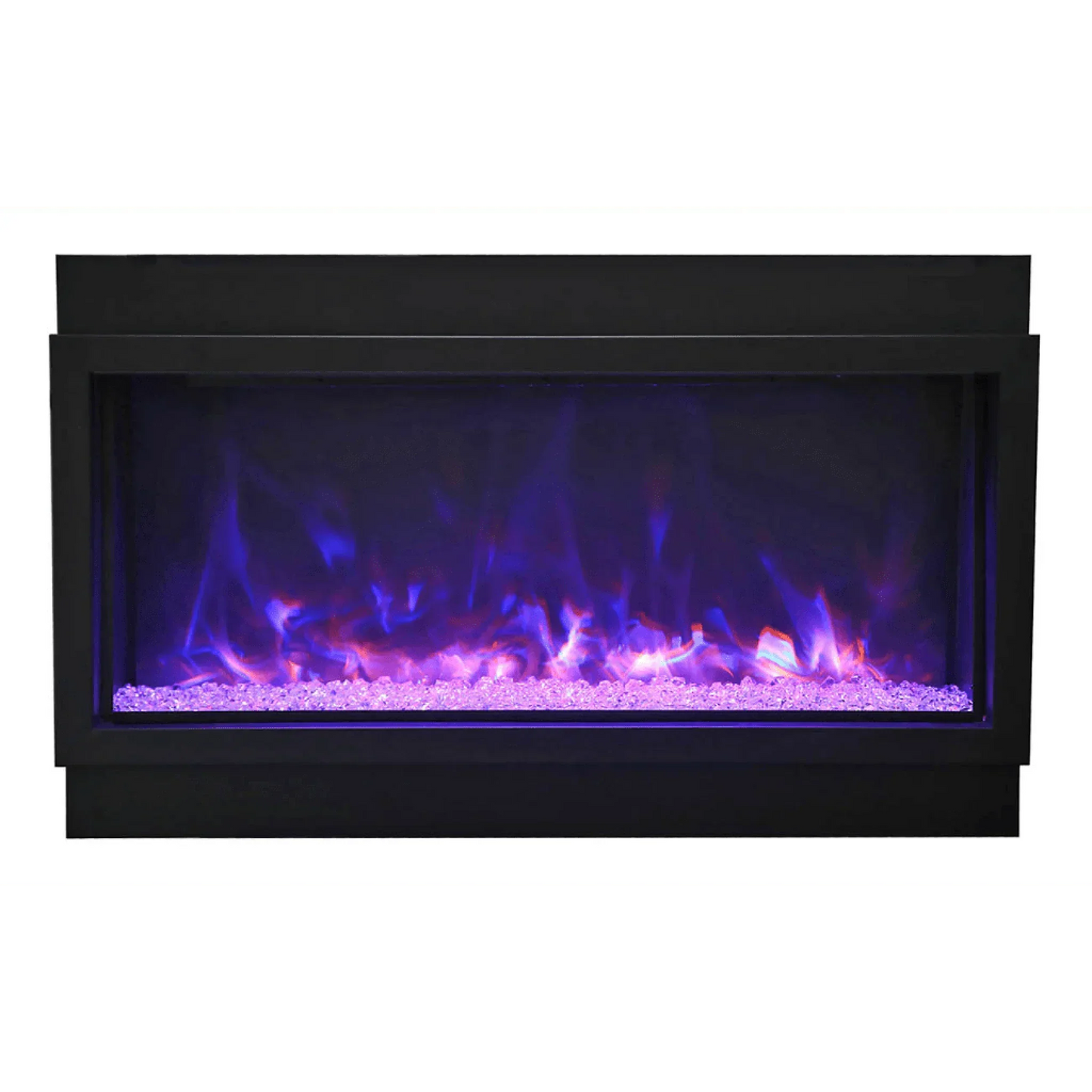 Amantii 40" Panorama Deep Lumina Indoor or Outdoor Electric Fireplace