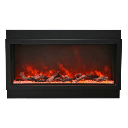 Amantii 40" Panorama Deep Lumina Indoor or Outdoor Electric Fireplace