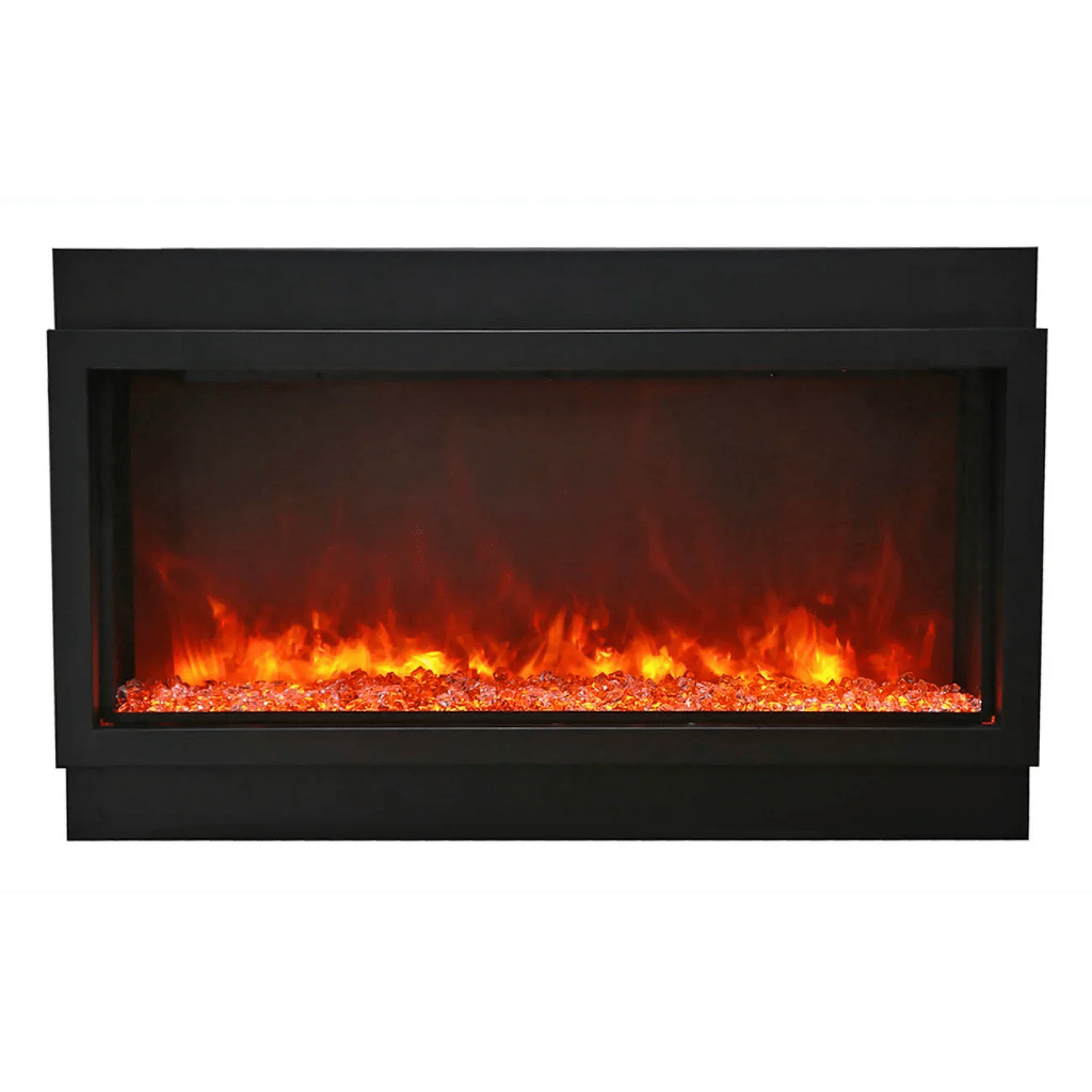 Amantii 40" Panorama Deep Lumina Indoor or Outdoor Electric Fireplace