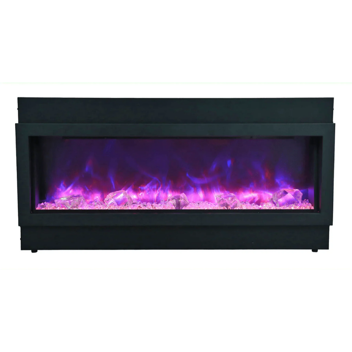 Amantii 40" Panorama Deep Lumina Indoor or Outdoor Electric Fireplace