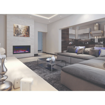 Amantii 40" Panorama Deep Lumina Indoor or Outdoor Electric Fireplace