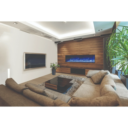 Amantii 40" Panorama Deep Lumina Indoor or Outdoor Electric Fireplace