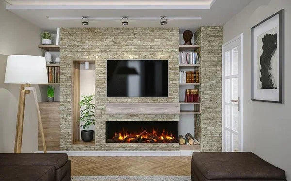 Amantii 50-TRV-SLIM Indoor-Outdoor 3-Sided Fireplace