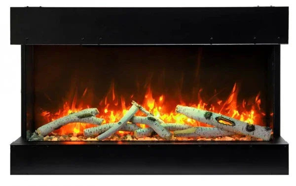 Amantii 50-TRV-SLIM Indoor-Outdoor 3-Sided Fireplace