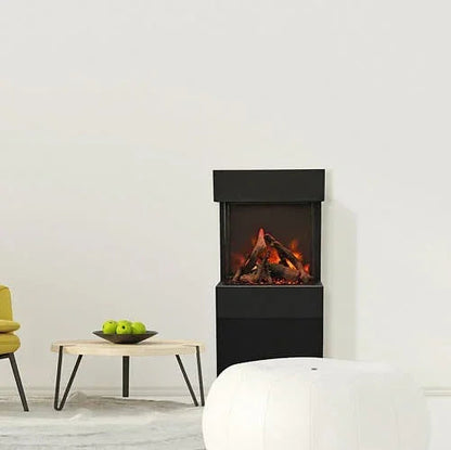 Amantii Cube 2025WM Lumina Smart Electric Fireplace – Freestanding / Wall Mounted (CUBE-2025WM-LUMINA)