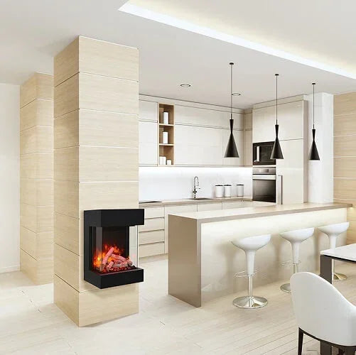 Amantii Cube 2025WM Lumina Smart Electric Fireplace – Freestanding / Wall Mounted (CUBE-2025WM-LUMINA)