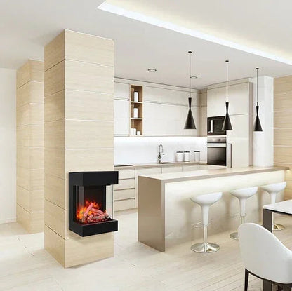 Amantii Cube 2025WM Lumina Smart Electric Fireplace – Freestanding / Wall Mounted (CUBE-2025WM-LUMINA)