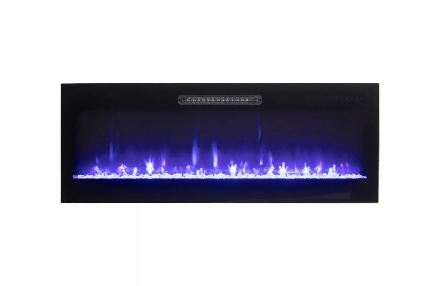 Amantii Fire & Ice Evolution 60" WiFi-Enabled Linear Wall-Mount Electric Fireplace