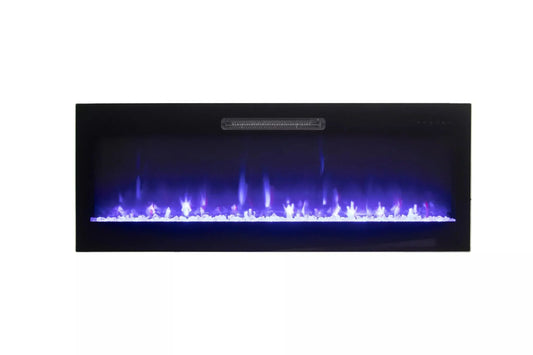 Amantii Fire & Ice Evolution 60" WiFi-Enabled Linear Wall-Mount Electric Fireplace