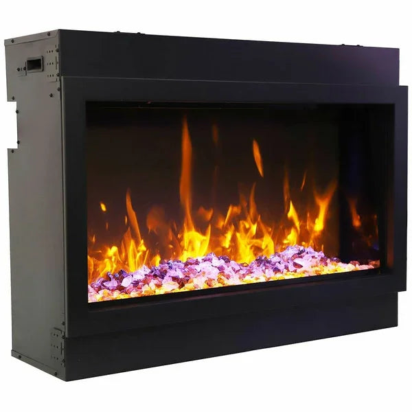 Amantii Remii 55 inch WM-SLIM-55 Smart Indoor Extra Slim Wall Mount Electric Fireplace