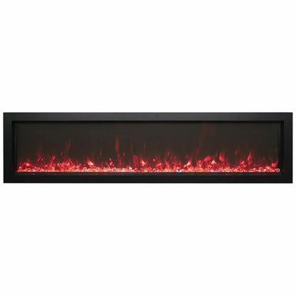Amantii Remii 65 inch WM-SLIM-65 Smart Indoor Extra Slim Wall Mount Electric Fireplace