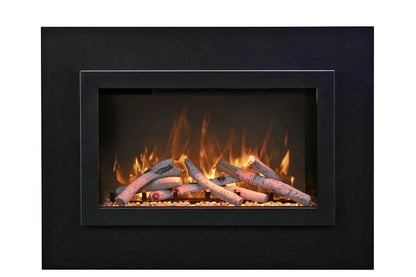 Amantii Traditional Bespoke 30-Inch Built-In Indoor/Outdoor Smart Electric Firebox Insert