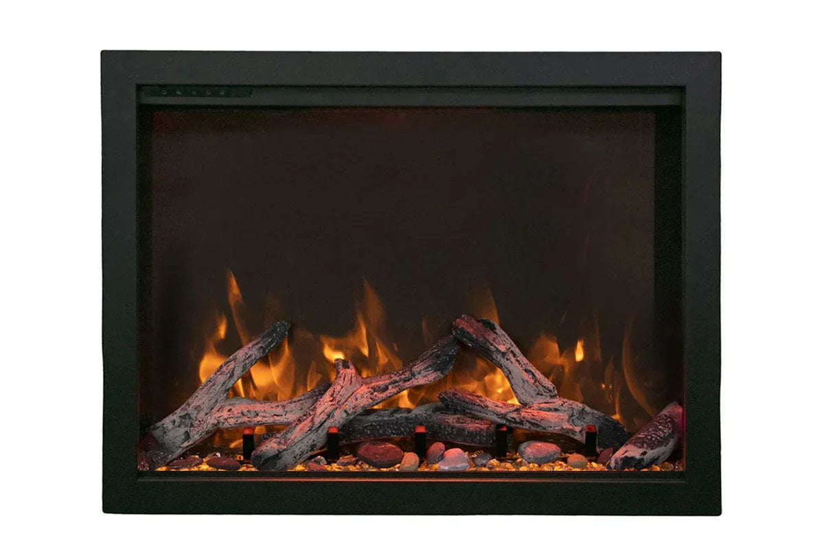 Amantii Traditional Bespoke 48-Inch Built-In Indoor/Outdoor Smart Electric Firebox Insert