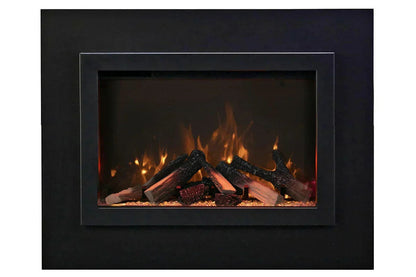 Amantii Traditional Bespoke 30-Inch Built-In Indoor/Outdoor Smart Electric Firebox Insert