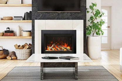 Amantii Traditional Lumina 30-Inch Built-In Indoor/Outdoor Smart Electric Firebox Insert