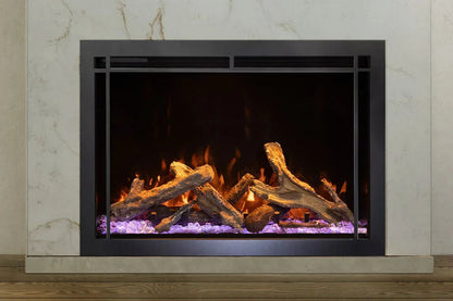 Amantii Traditional Lumina 44-Inch Built-In Indoor/Outdoor Smart Electric Firebox Insert