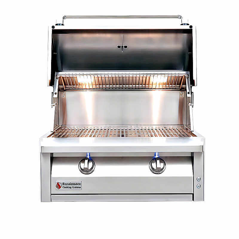 American Renaissance Grill 30 Inch 2 Burner Freestanding Gas Grill