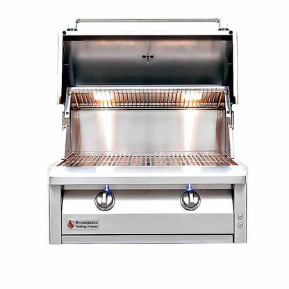 American Renaissance Grill 30 Inch 2 Burner Freestanding Gas Grill