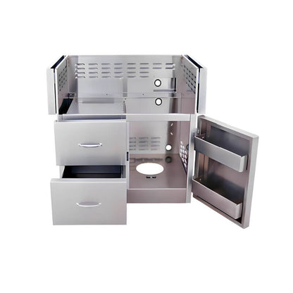 American Renaissance Grill 36 Inch 3 Burner Freestanding Gas Grill