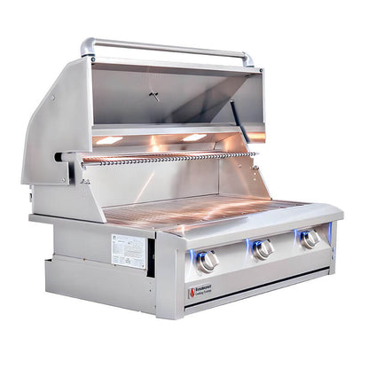 American Renaissance Grill 42 Inch 3 Burner Freestanding Gas Grill
