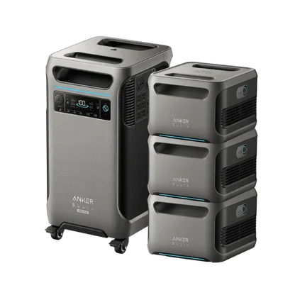 Anker SOLIX F3800 Plus Portable Power Station + Extra Battery