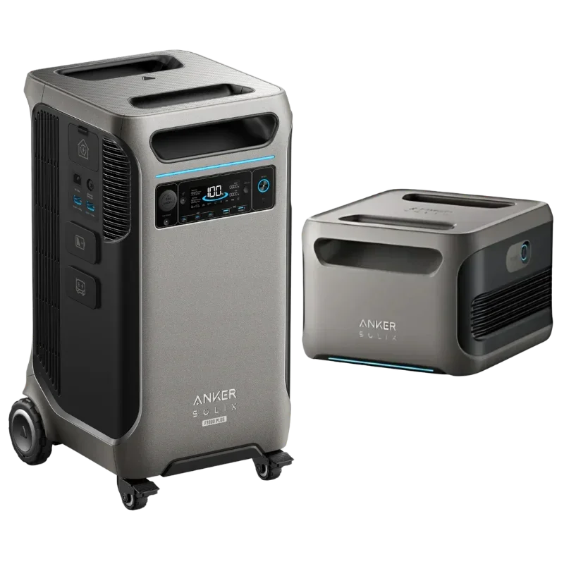 Anker SOLIX F3800 Plus Portable Power Station + Extra Battery