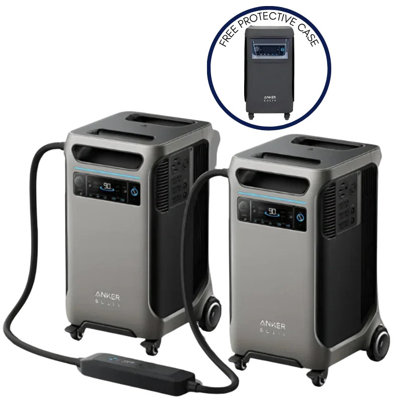 Anker SOLIX F3800 x 2 + Double Power Hub
