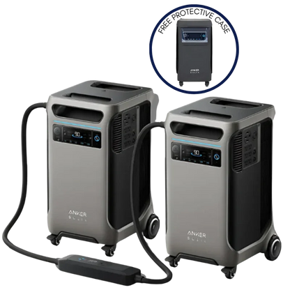Anker SOLIX F3800 x 2 + Double Power Hub