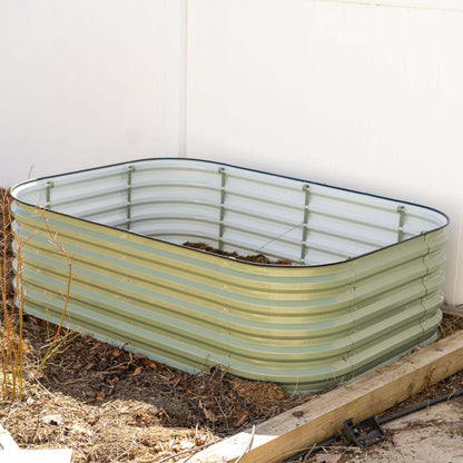 Bootstrap Farmer 17" Metal Modular Raised Garden Bed Kit | 6 in 1 "No Tools Needed"
