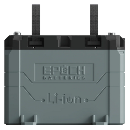 Epoch Batteries 24V 100Ah LiFePO4 Lithium Battery - Bluetooth, Heating, Waterproof