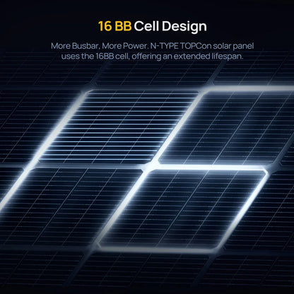 BougeRV 12V 200 Watt Rigid Solar System Kit