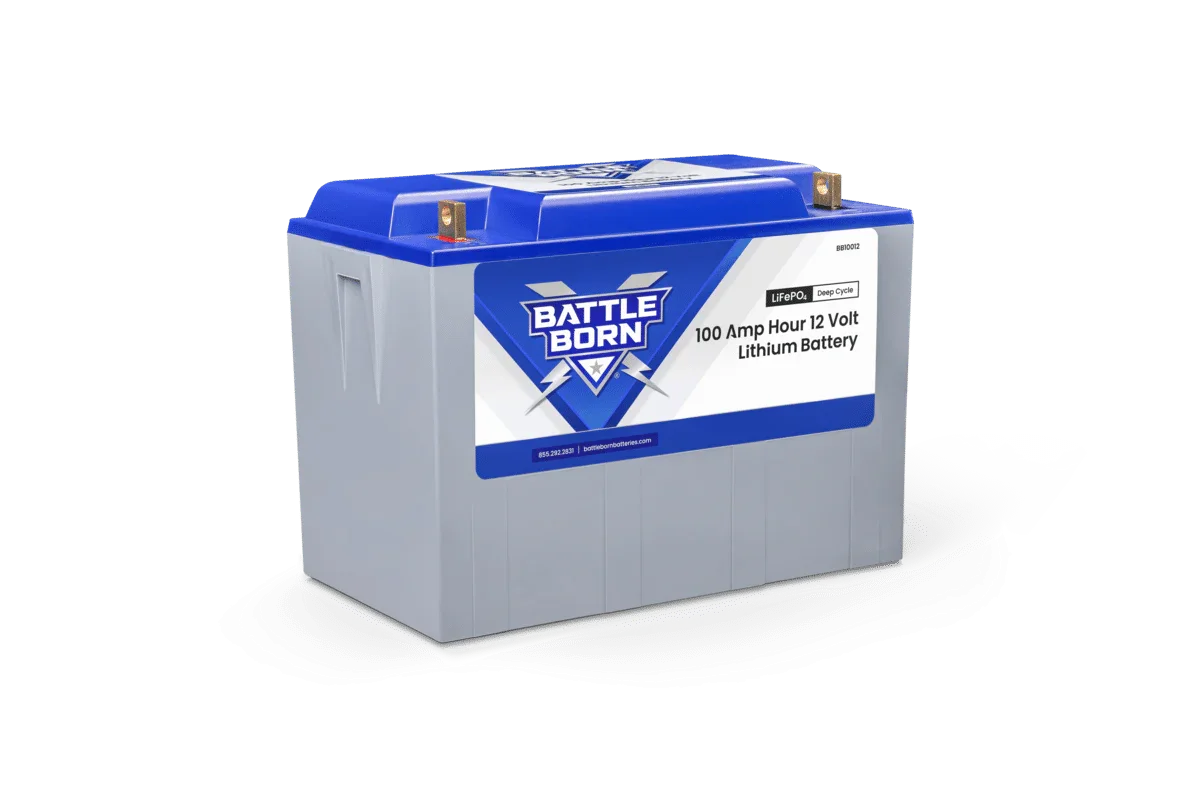 Battle Born 100Ah 12V LiFePO4 Deep Cycle Battery