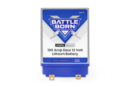 Battle Born 100Ah 12V GC2 LiFePO4 Heated Battery Kit