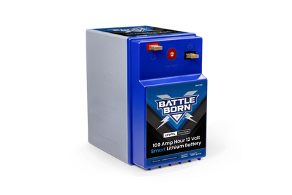 Battle Born 100Ah 12V GC2 Smart Heated LiFePO4 Deep Cycle Battery Kit