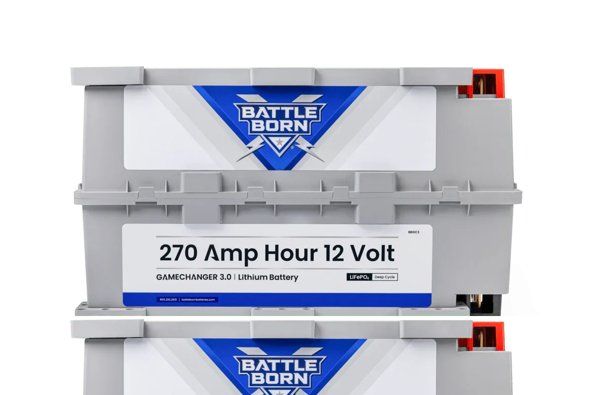 Battle Born 270Ah 12V LiFePO4 Deep Cycle GC3 Battery